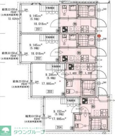 ウィングコートの物件間取画像